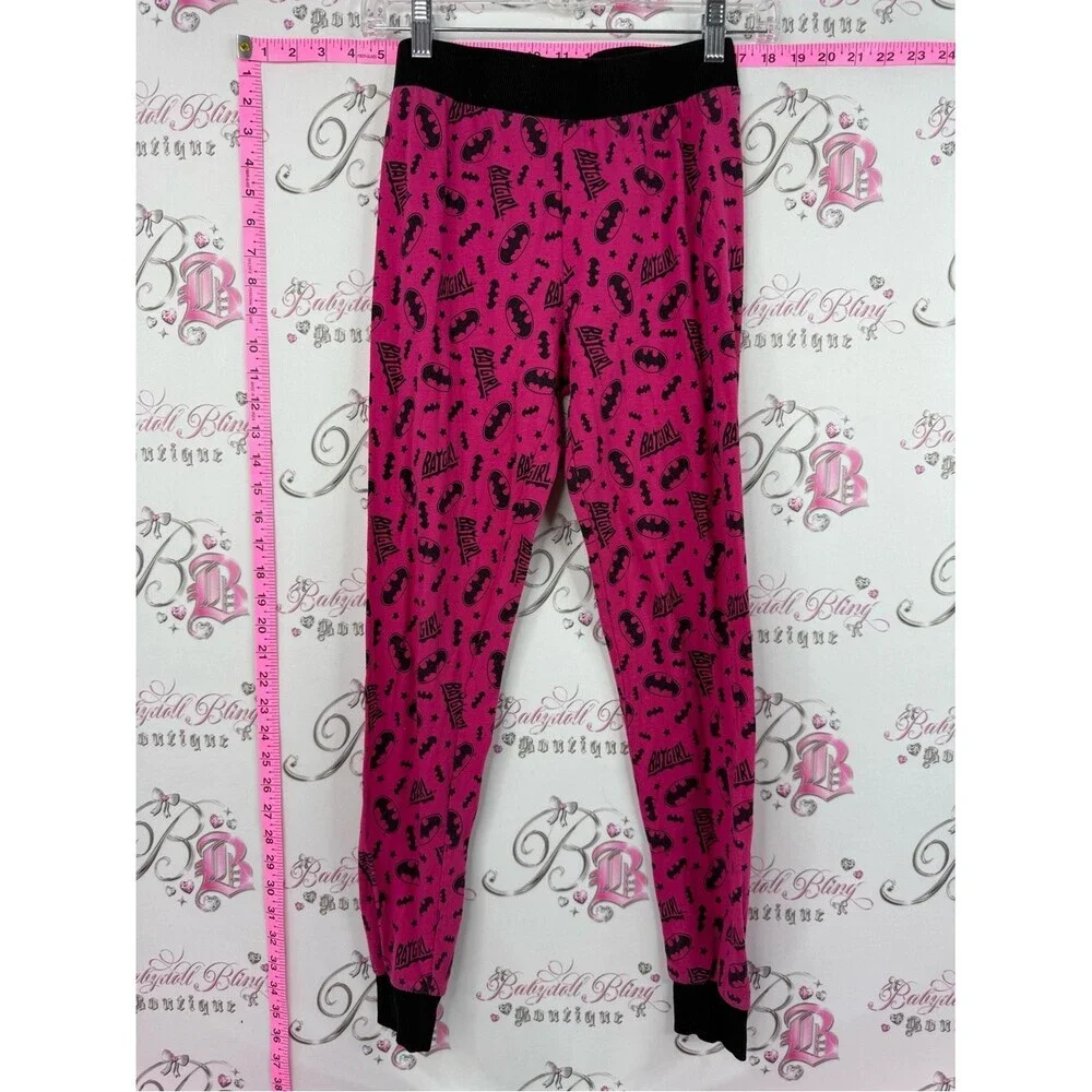 Batgirl leggings DC COMICS Kids Pink Batman Print Lounge Pants